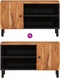 vidaXL - Tv-meubel - 80x33x46 - cm - massief - acaciahout