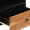 vidaXL - Tv-meubel - 80x33x46 - cm - massief - acaciahout