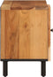 vidaXL - Tv-meubel - 80x33x46 - cm - massief - acaciahout