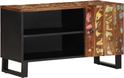 vidaXL - Tv-meubel - 80x33x46 - cm - massief - hout - gerecycled - en - bewerkt - hout
