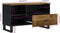 vidaXL - Tv-meubel - 80x33x46 - cm - massief - mangohout - en - bewerkt - hout