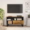 vidaXL - Tv-meubel - 80x33x46 - cm - massief - mangohout - en - bewerkt - hout
