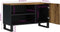 vidaXL - Tv-meubel - 80x33x46 - cm - massief - mangohout - en - bewerkt - hout
