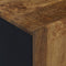 vidaXL - Tv-meubel - 80x33x46 - cm - massief - mangohout - en - bewerkt - hout