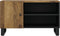 vidaXL - Tv-meubel - 80x33x46 - cm - massief - mangohout - en - bewerkt - hout