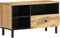 vidaXL - Tv-meubel - 80x33x46 - cm - massief - mangohout