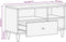 vidaXL - Tv-meubel - 80x33x46 - cm - massief - mangohout