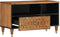 vidaXL - Tv-meubel - 80x33x46 - cm - massief - mangohout