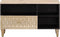 vidaXL - Tv-meubel - 80x33x46 - cm - massief - mangohout