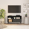 vidaXL - Tv-meubel - 80x33x46 - cm - massief - mangohout - zwart