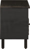vidaXL - Tv-meubel - 80x33x46 - cm - massief - mangohout - zwart