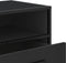 vidaXL - Tv-meubel - 80x34,5x40 - cm - bewerkt - hout - en - metaal - zwart