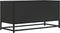 vidaXL - Tv-meubel - 80x34,5x40 - cm - bewerkt - hout - en - metaal - zwart