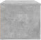 vidaXL - Tv-meubel - 80x34x30 - cm - bewerkt - hout - betongrijs