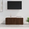 vidaXL - Tv-meubel - 80x34x30 - cm - bewerkt - hout - bruin - eikenkleur