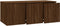 vidaXL - Tv-meubel - 80x34x30 - cm - bewerkt - hout - bruin - eikenkleur