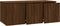 vidaXL - Tv-meubel - 80x34x30 - cm - bewerkt - hout - bruin - eikenkleur