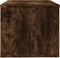 vidaXL - Tv-meubel - 80x34x30 - cm - bewerkt - hout - gerookt - eikenkleurig