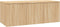 vidaXL - Tv-meubel - 80x34x30 - cm - bewerkt - hout - sonoma - eikenkleurig
