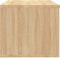 vidaXL - Tv-meubel - 80x34x30 - cm - bewerkt - hout - sonoma - eikenkleurig