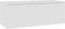 vidaXL - Tv-meubel - 80x34x30 - cm - bewerkt - hout - wit