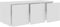 vidaXL - Tv-meubel - 80x34x30 - cm - bewerkt - hout - wit