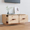 vidaXL - Tv-meubel - 80x34x35 - cm - massief - grenenhout