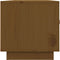 vidaXL - Tv-meubel - 80x34x35 - cm - massief - grenenhout - honingbruin