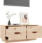 vidaXL - Tv-meubel - 80x34x35 - cm - massief - grenenhout