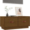 vidaXL - Tv-meubel - 80x34x35 - cm - massief - grenenhout - honingbruin