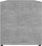 vidaXL - Tv-meubel - 80x34x36 - cm - bewerkt - hout - betongrijs