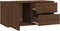 vidaXL - Tv-meubel - 80x34x36 - cm - bewerkt - hout - bruin - eikenkleur