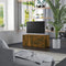 vidaXL - Tv-meubel - 80x34x36 - cm - bewerkt - hout - gerookt - eikenkleurig