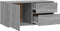 vidaXL - Tv-meubel - 80x34x36 - cm - bewerkt - hout - grijs - sonoma - eikenkleurig
