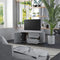 vidaXL - Tv-meubel - 80x34x36 - cm - bewerkt - hout - grijs - sonoma - eikenkleurig