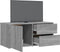 vidaXL - Tv-meubel - 80x34x36 - cm - bewerkt - hout - grijs - sonoma - eikenkleurig