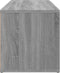 vidaXL - Tv-meubel - 80x34x36 - cm - bewerkt - hout - grijs - sonoma - eikenkleurig