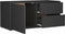 vidaXL - Tv-meubel - 80x34x36 - cm - bewerkt - hout - grijs