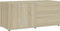 vidaXL - Tv-meubel - 80x34x36 - cm - bewerkt - hout - sonoma - eikenkleurig