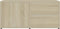 vidaXL - Tv-meubel - 80x34x36 - cm - bewerkt - hout - sonoma - eikenkleurig