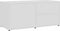 vidaXL - Tv-meubel - 80x34x36 - cm - bewerkt - hout - wit