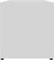 vidaXL - Tv-meubel - 80x34x36 - cm - bewerkt - hout - wit