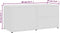 vidaXL - Tv-meubel - 80x34x36 - cm - bewerkt - hout - wit