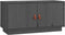 vidaXL - Tv-meubel - 80x34x40 - cm - massief - grenenhout - grijs