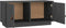 vidaXL - Tv-meubel - 80x34x40 - cm - massief - grenenhout - grijs