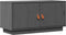 vidaXL - Tv-meubel - 80x34x40 - cm - massief - grenenhout - grijs