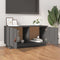 vidaXL - Tv-meubel - 80x34x40 - cm - massief - grenenhout - grijs