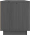 vidaXL - Tv-meubel - 80x34x40 - cm - massief - grenenhout - grijs
