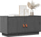 vidaXL - Tv-meubel - 80x34x40 - cm - massief - grenenhout - grijs