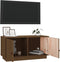 vidaXL - Tv-meubel - 80x34x40 - cm - massief - grenenhout - honingbruin
